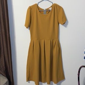 LulaRoe Mustard Dress